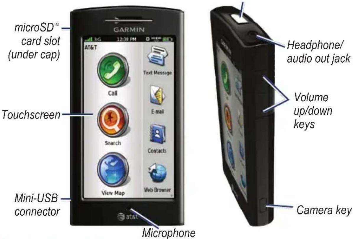 GARMIN Nüvifone G60 - Look at Your nüvifone - 1