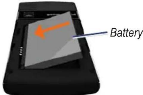GARMIN Nüvifone G60 - Install the SIM Card and the Battery - 3