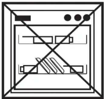 STOVES ST SIH602T13 - Don'ts - 3