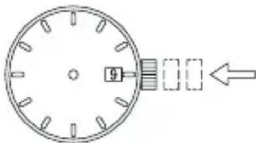 ORIENT Contemporary WDAC001Z - [How to set the date] - 4