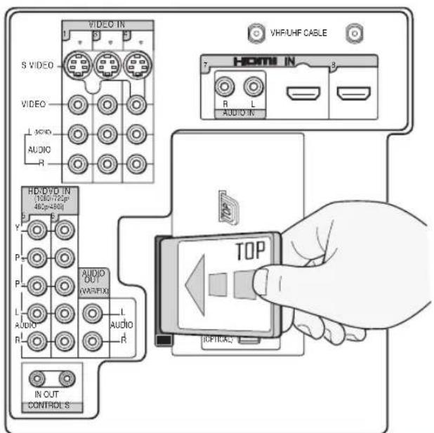 SONY KDF-55XS955 - Activating CableCARD Service - 1