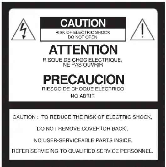 SONY KDF-55XS955 - WARNING - 1