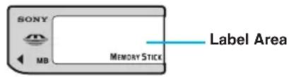 SONY KDF-55XS955 - Memory Stick Precautions - 1
