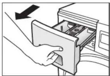 PANASONIC NA-148VB6WGN - Cleaning the detergent drawer - 2