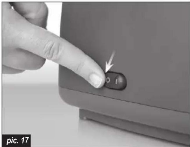 Profilo PKM6009 - Turning off the appliance - 1