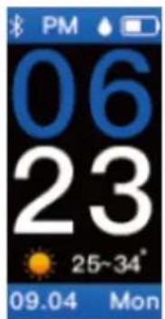 PM 06 23 25~34° 09.04 Mon