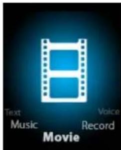 Text Music Movie Voice Record