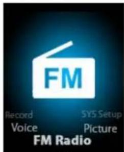 FM Record Voice SY5 Setup Picture FM Radio