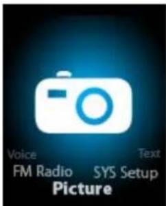 Voice FM Radio Picture Text SYS Setup