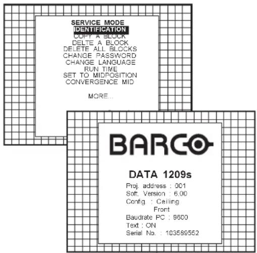 Barco Data 1209s - Copy a block - 1