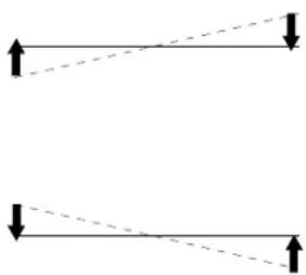 Barco Data 1209s - Vertical corners - 1