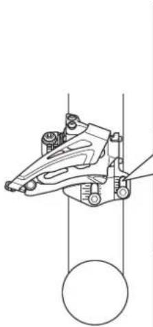 SHIMANO FD-M672-H - Top swing - 2