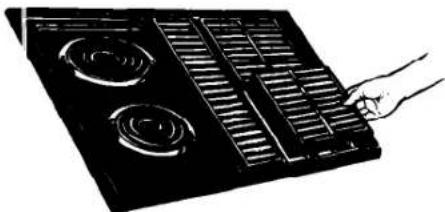 WHIRLPOOL RC8900XAH0 - To remove grill: - 1