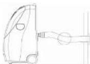 Snö ARC-12D - Mounting the exhaust pipe - 1