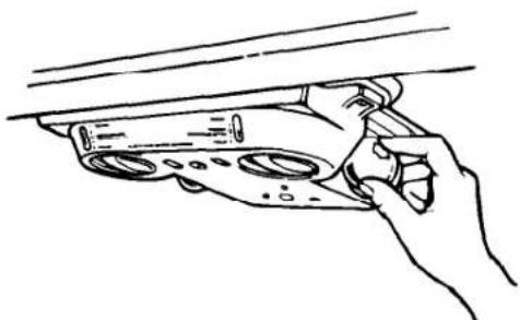 WHIRLPOOL ET16JMXDN02 - To change refrigerator light: - 1