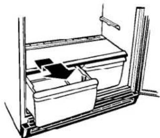 WHIRLPOOL ET16JMXDN02 - To remove the crispers: - 1