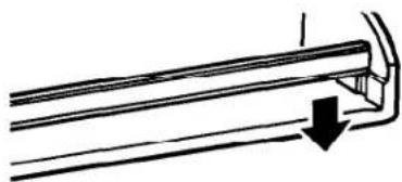 WHIRLPOOL ET16JMXBN00 - Removing the drop-in door trim pieces - 2