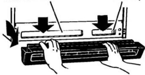 WHIRLPOOL ET16JKYBN01 - To replace the base grille: - 1