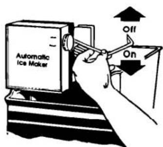 Automatic Ice Maker Off On