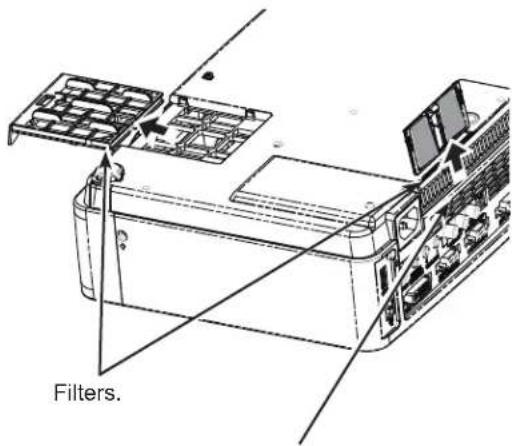 SANYO PLC-XU300K - Resetting the Filter Counter - 1