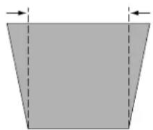 SANYO PLC-SU32 - KEYSTONE ADJUSTMENT - 1