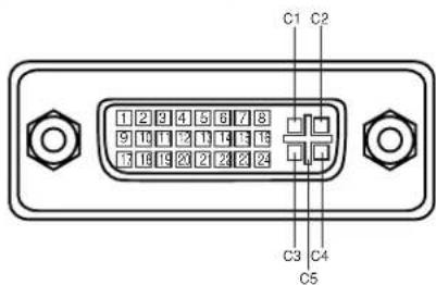 SANYO PLC-SU32 - DVI-I TERMINAL (DIGITAL/ANALOG) - 1