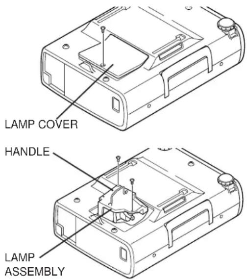 SANYO PLC-SU22N - CAUTION - 1