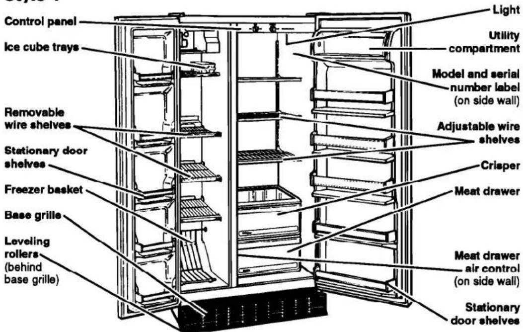 Roper RS20DKXDW01 - Parts and Features - 4