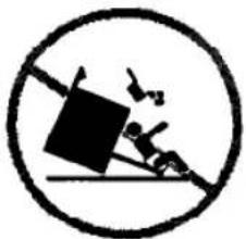Roper FGP335BL4 - CAUTION - 2