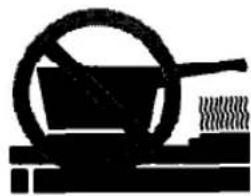 Roper FGP335BL4 - When using the cooktop - 2