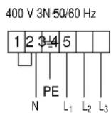 DELONGHI FLT 59 ASDV - SEÇÃO DOS CABOS DE ALIMENTAÇÃO TIPO "H05V2V2-F" resistentes à temperatura de 90°C - 4