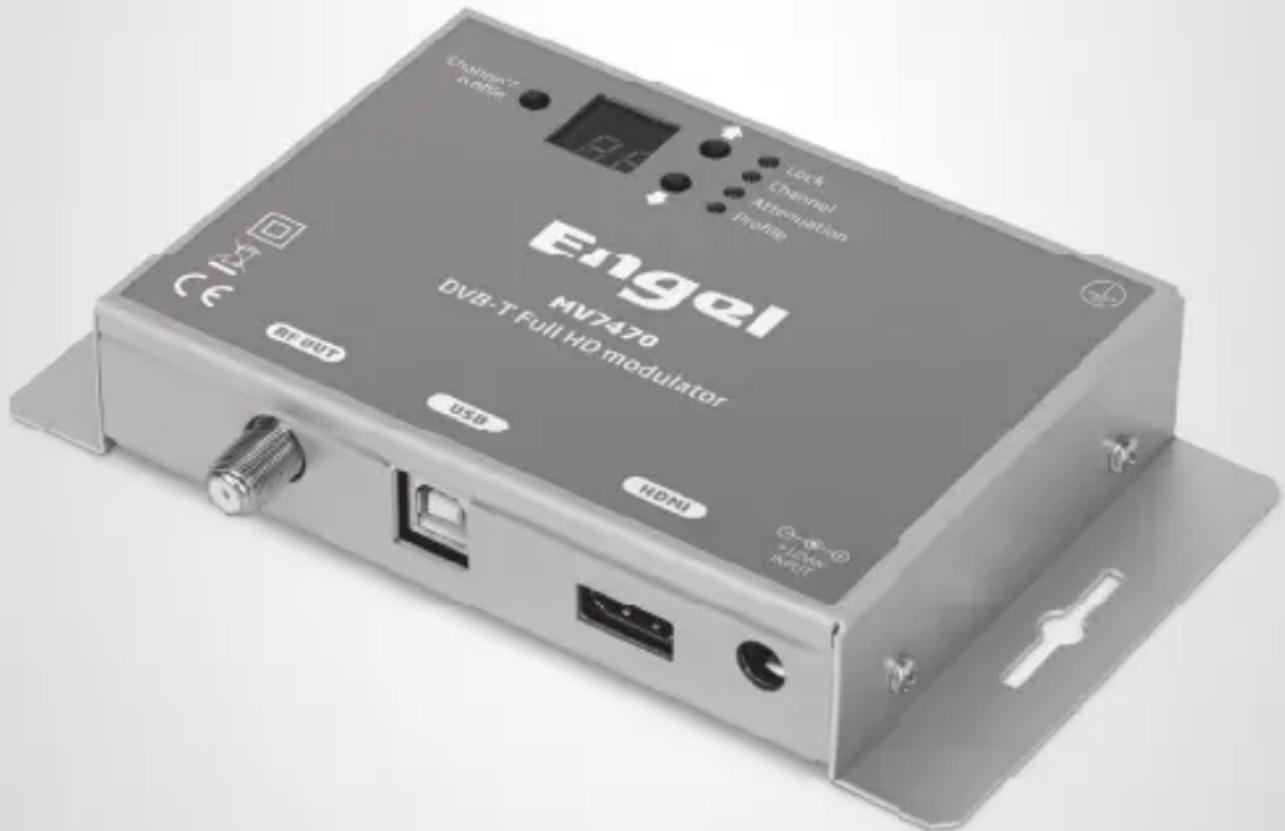 Engel Axil MV7470 - DVB-T Full HD Modulator - 1