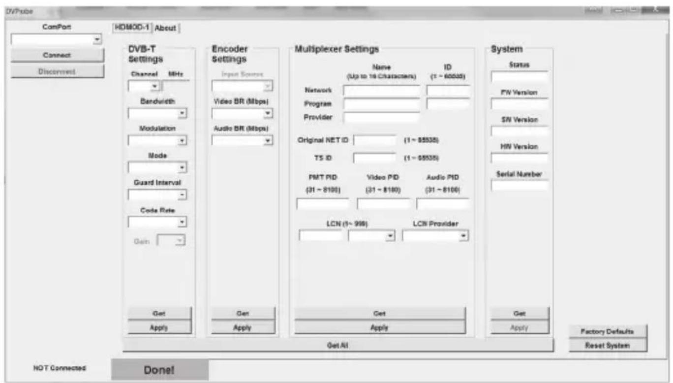 Engel Axil MV7470 - Device connection via software - 1