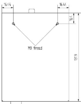 M8 thread 135.9