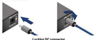 PDC Connect V123.5 Locking DC connector