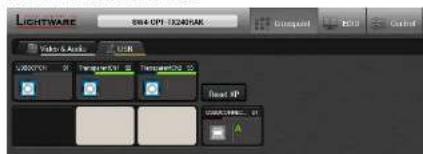 LIGHTWARE 884 CPI 13240HAK Audio Audio USB Video USB Audio USB Audio USB