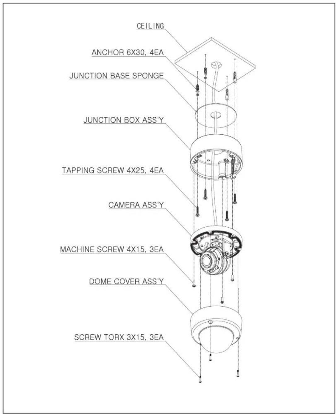 Speco Technologies HFB4M - HFD4M - 1