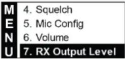 ELECTRO-VOICE RE3-RX5H - Adjusting receiver output level - 1