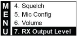 ELECTRO-VOICE RE3-RX5L - Adjusting receiver output level - 1