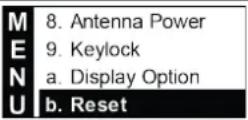 ELECTRO-VOICE RE3-RX5L - System reset - 1