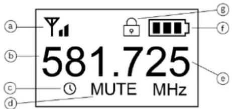 581.725 MUTE MHz