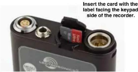 Lectrosonics MTCR - Installing the Card - 2