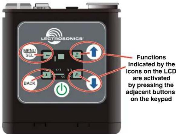 Lectrosonics MTCR - Features and Controls - 2