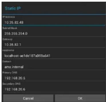 AKG ACB-2110 - Setting Static IP Information - 2