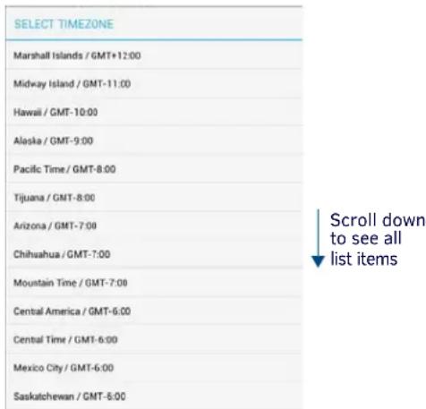 AKG ACB-2110 - Changing the Timezone Displayed On the Acendo Book Panel - 1