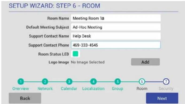 AKG ACB-2110 - Setup Wizard: Step 6 - ROOM - 1