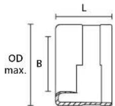 OD max. B L