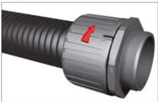 HellermannTyton LTS25-FMC-PG21 - Mounting and Removing HelaGuard Non-Metallic Fittings - 5