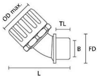 OD max. TL B FD L