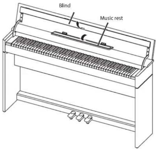 Blind Music rest